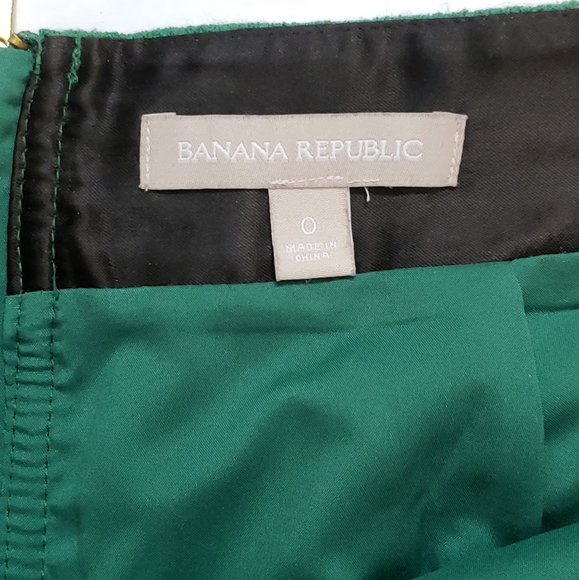 Banana Republic Wool Blend Skirt Sz 0 - Picture 10 of 12